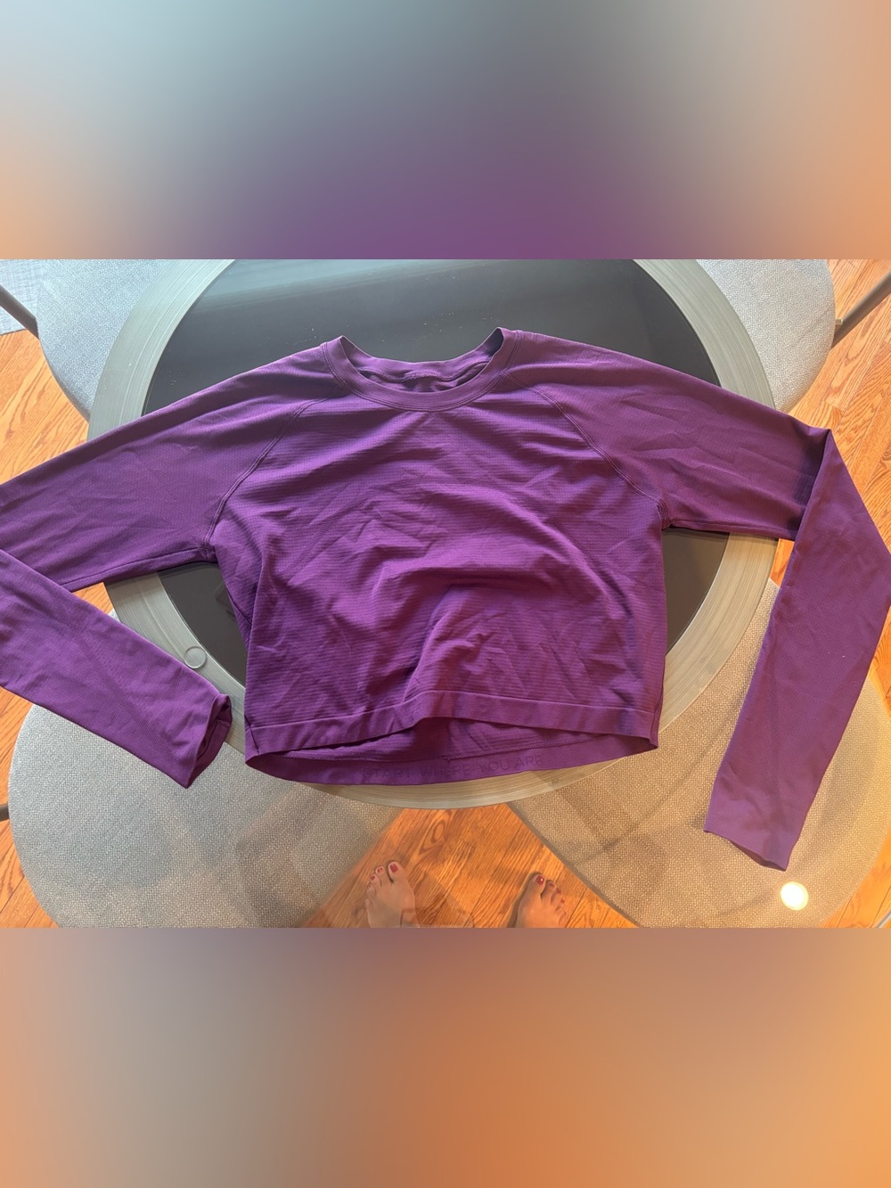 lululemon Swiftly Tech Cropped Long Sleeve